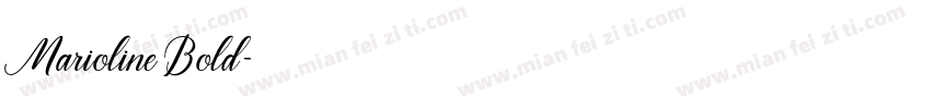 Marioline Bold字体转换